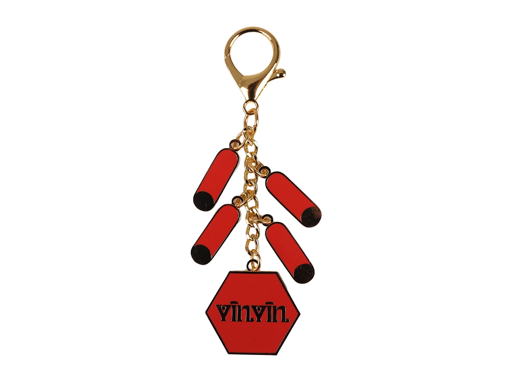 Firecracker key chain 5 hangers on 1 keychain